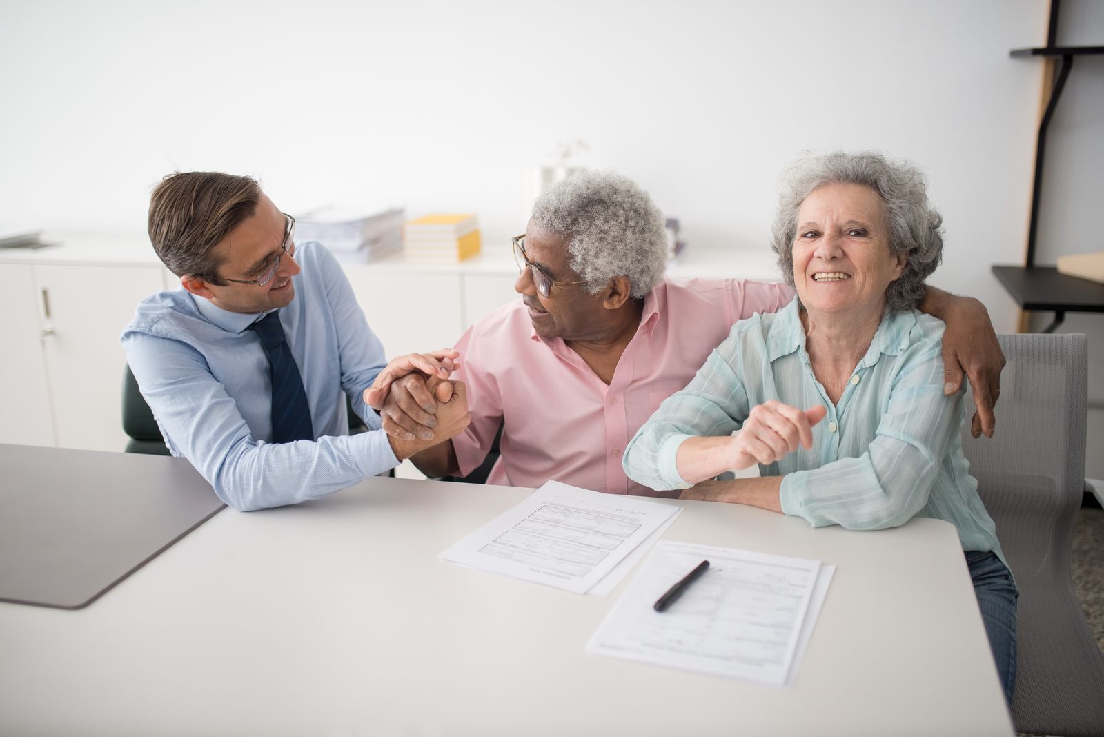 A Spangler team member coaching a family caregiver